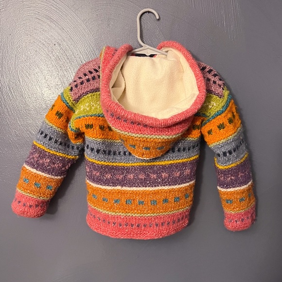 Hand Knit Wool Jacket - Picture 2 of 6